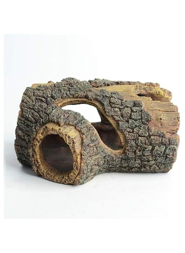 Fish Tank Ornament, Aquarium Resin Cave Ornaments Fish Tank Decorations Tree Log For Hiding