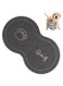 HALAMODO Pet Feeding Mat, Feeding Bowl Mat Waterproof Non-slip Pet Food PVC Mat for Cats and Dogs