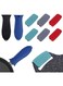 Klyuqoz Silicone Pot Handle Sleeve Pack of 6, Cast Iron Handle Cover with Buckle, Anti-Slip Silicone Skillet Handle Cover Pack of 2, Reusable for Frying Cast Iron Skillet Pan