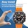 Screen Protector for Samsung Galaxy Watch Ultra 47mm,Easy Installation, Protective Film Locator, Bubble-Free, Waterproof, Scratch-Resistant, HD, Full Coverage (2Pack)