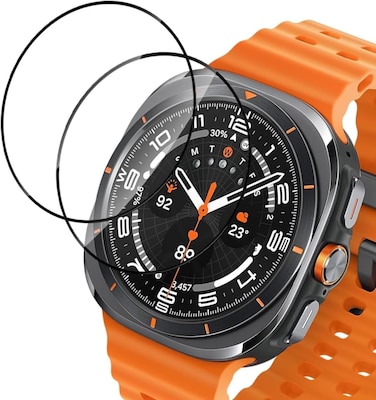Screen Protector for Samsung Galaxy Watch Ultra 47mm,Easy Installation, Protective Film Locator, Bubble-Free, Waterproof, Scratch-Resistant, HD, Full Coverage (2Pack)