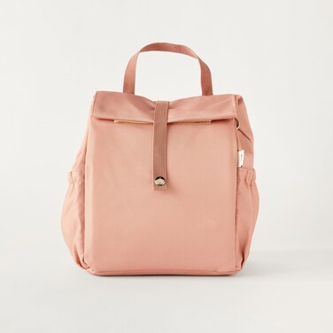 Lunch Bag New - Solid- (Polyester) Pink \ 22X13X28