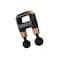 Dual Head Massage Gun - 4 Double Heads, 6 Speeds, 45 Min, Black