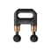 Dual Head Massage Gun - 4 Double Heads, 6 Speeds, 45 Min, Black