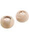 Travertine 2.5" Handmade Tealight Candle Holder &ndash; Stone Votive &amp; Tea Light Holder.