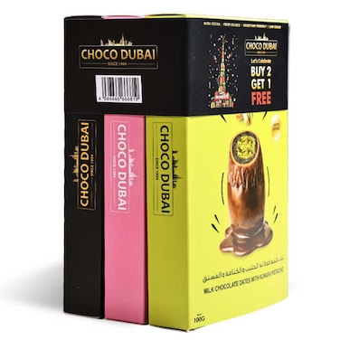 Kingdom Dates Assorted Dates 3X100g