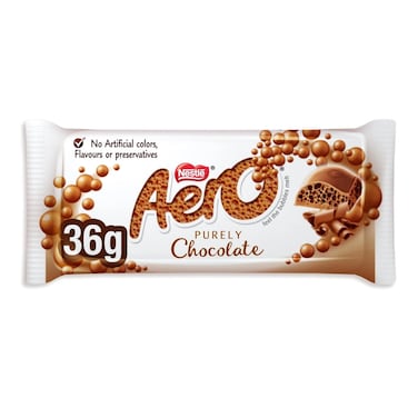 Nestle Aero Purely Chocolate Milk Bar, 36g