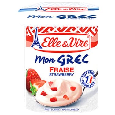 إيل آند فير زبادي يوناني بالفراولة، 125 غرام