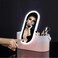 Travel Makeup Organizer with Mirror &ndash; Portable Cosmetic Case with Dimmable LED Lighting