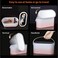 Travel Makeup Organizer with Mirror &ndash; Portable Cosmetic Case with Dimmable LED Lighting