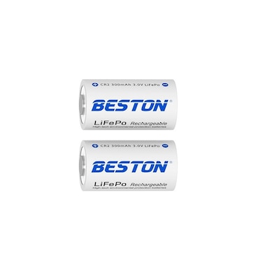 Beston Rechargeable CR2 Battery Pack of 2