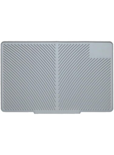 Tazweeq Cat Litter Mat Silicone Trapping Litter Mat, Large Kitty Litter Trapping Mat Soft on Kitty Paws, Waterproof and Washable Cat Litter Catcher Pad for Scatter Control