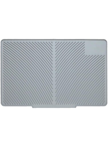 Tazweeq Cat Litter Mat Silicone Trapping Litter Mat, Large Kitty Litter Trapping Mat Soft on Kitty Paws, Waterproof and Washable Cat Litter Catcher Pad for Scatter Control