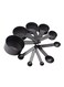 Measuring Spoon Set Black 7cm
