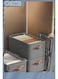 4 Pack Wardrobe Clothes Organizer Foldable Non woven with Steel Frame Stackable Drawer Closet Organizer with Handles for Clothes, Jeans, Pants, Sweaters, Dresses