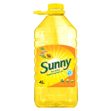 Sunny, Sun Active, Blended Vegetable Oil, 4L