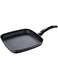 Bergner Orion Forged Aluminum Grill Pan 28X28 Cm, Grey Color, Induction Bottom, Marble+ Non-Stick Coating, Bg35850Gy