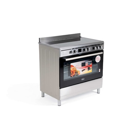 Terim Electric Cooker TERVC96ST Silver/Black 90x60cm