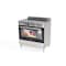 Terim Electric Cooker TERVC96ST Silver/Black 90x60cm