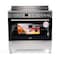 Terim Electric Cooker TERVC96ST Silver/Black 90x60cm