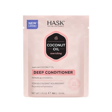 Hask Beauty Monoi Coconut Oil Nourishing Deep Conditioner White 50g