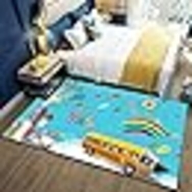 7mm 950g ultra crystal velvet 3D printed carpet 80*120 CM