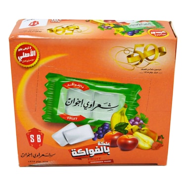 Sharawi Bros Fruit Chewing Gum, 250g