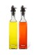 2-Piece Oil And Vinegar Bottle Set Clear 2x500ml