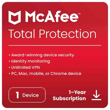McAfee Internet Security 1 Device 1 Year Digital License, UAE
