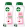 Dettol Skincare Shower Gel &amp; Body Wash, Rose &amp; Sakura Blossom Scent, 250ml Pack of 2