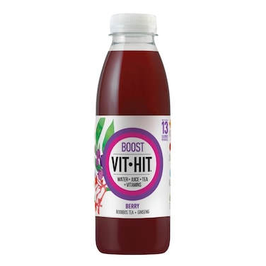 Teatox Vit - Hit Berry Boost with Ginseng and Rooibos Tea, 500ml