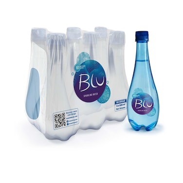 Oasis Blu Sparkling Water 500ml Pack of 6