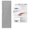 Super General Double Door Refrigerator SGR360I Inox 360L