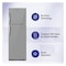 Super General Double Door Refrigerator SGR360I Inox 360L