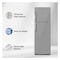 Super General Double Door Refrigerator SGR360I Inox 360L