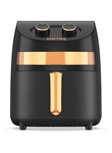 HOTOR v2 Air Fryer that Crisps, Roasts, Reheats, &amp; Dehydrates, for Quick, Easy Meals, 3.5L Capacity, &amp; High Gloss Finish (V2)