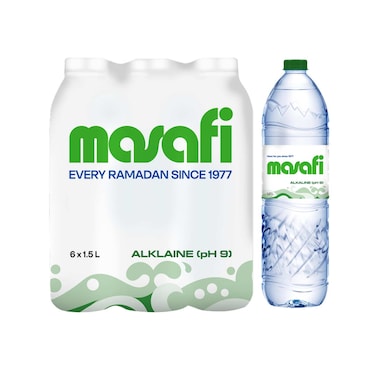 Masafi Alkalife Alkaline Water 1.5L Pack of 6