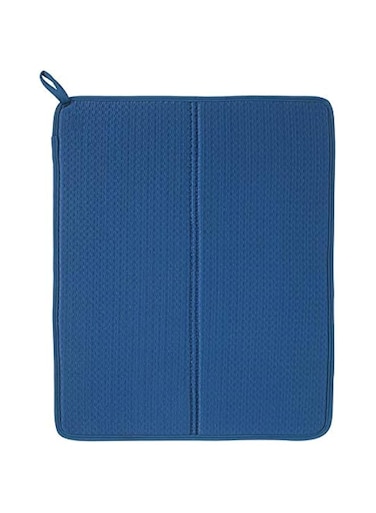 jqm Nysk&ouml;ljd Dish Drying Mat, Blue, 44X36 Cm