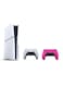 PlayStation 5 Slim Console Disc Version With Extra Pink Controller