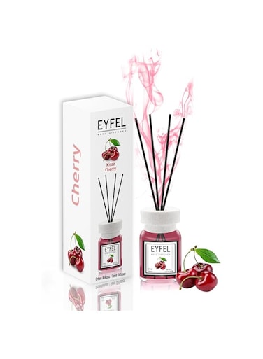 EYFEL Reed Diffusers for Home &ndash; Cherry Reed Diffuser Set 4.00 fl oz Oil Diffuser Sticks, Bathroom Diffuser, Oil Reed Diffuser, Scented Sticks, Oil Diffuser Sticks, Reed Diffuser for Bathroom'