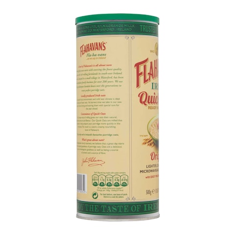 Flahavan&#39;s Irish Original Quick Oats, 500g