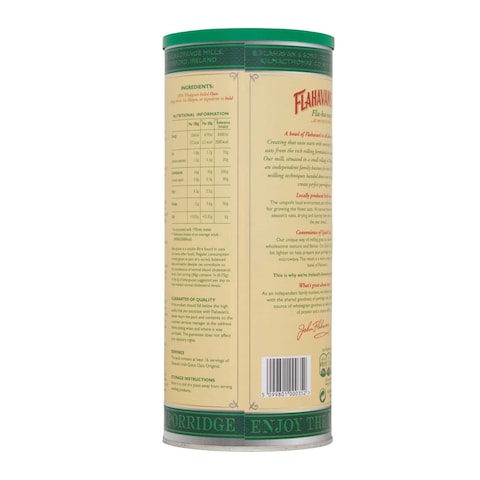 Flahavan&#39;s Irish Original Quick Oats, 500g
