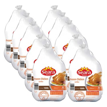 Seara Griller Frozen Chicken, 1200g Pack of 10