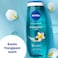 NIVEA Shower Gel Body Wash Frangipani and Oil Caring Oil Pearls Frangipani Scent 500ml
