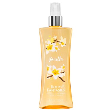 Body Fantasies Body Spray, Vanilla, 236ml