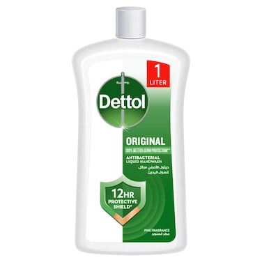 Dettol Original Liquid Handwash Refill, Pine Scent, 1L