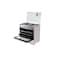 Terim Combination Cooker TERGE96ST Silver/Black 90cm