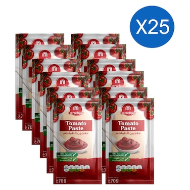 Carrefour Tomato Paste Pouch 70g Pack of 25