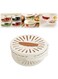 Foldable Colander with Lockable Lid - BPA-Free Strainer Bowl for Kitchen Use (Brown)