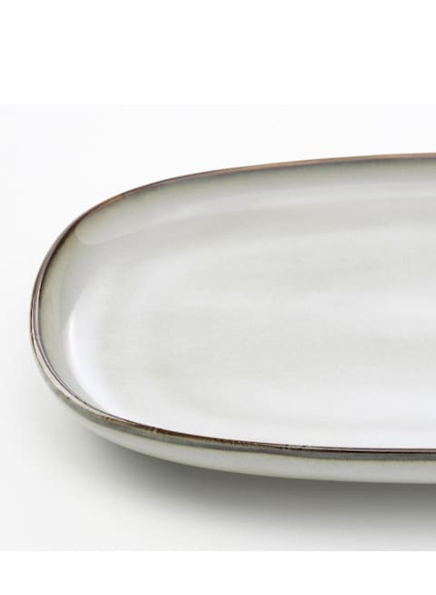 Generic Plate Grey 31x19cm